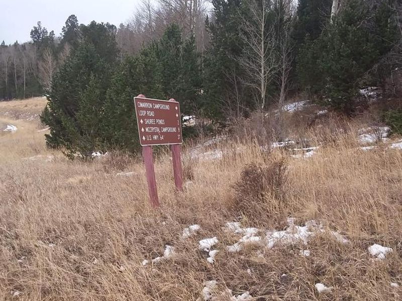 CIMARRON Campground Site Entrance