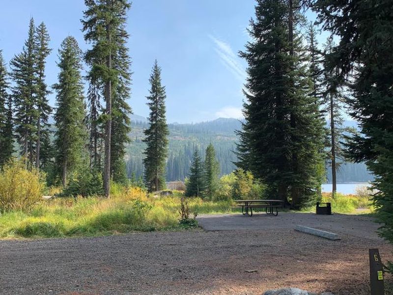 Upper Payette Lake Campground Site 6