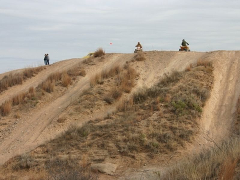 ORV users play and camp at Rosita.