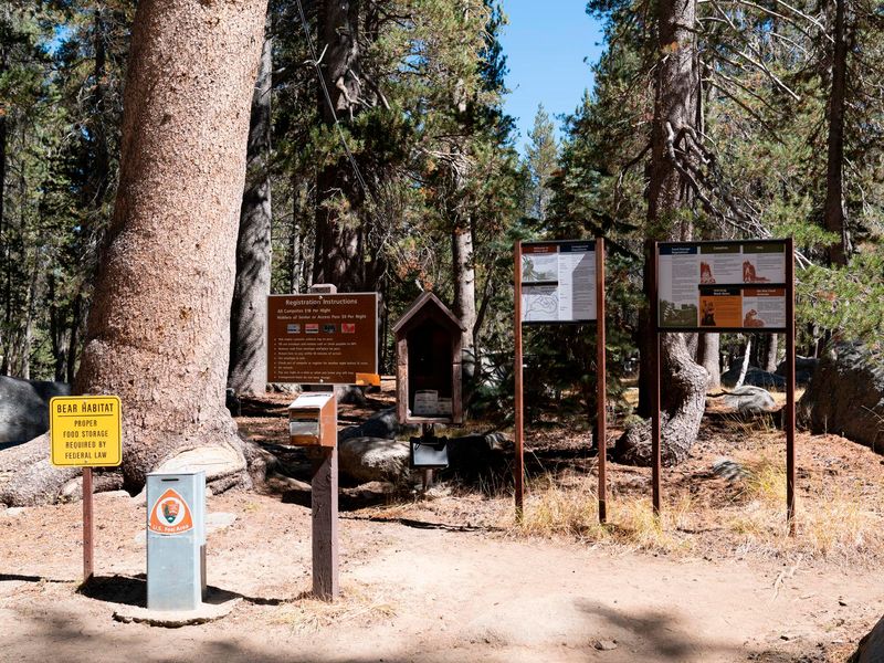 White Wolf Campground Registration Area