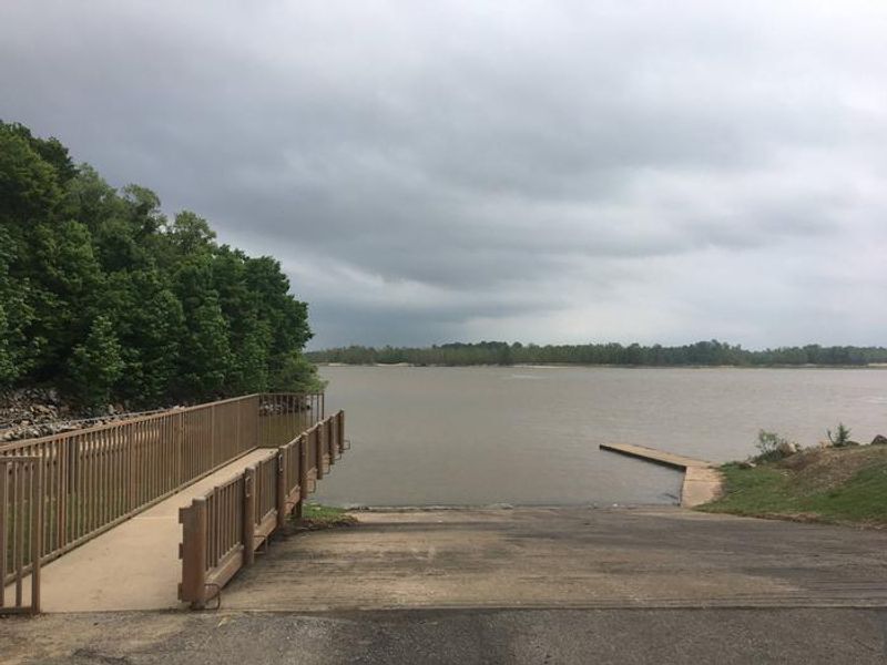 Boat ramp and dock