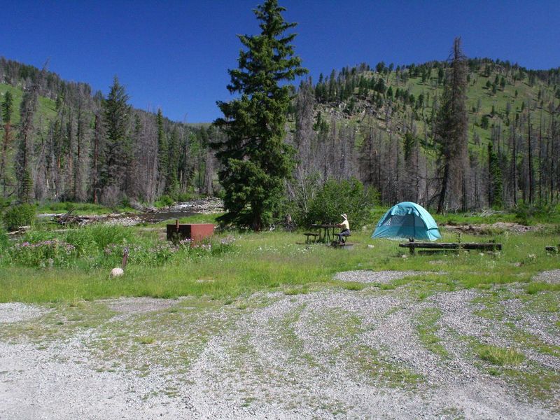 Slough Creek Campground Site #5