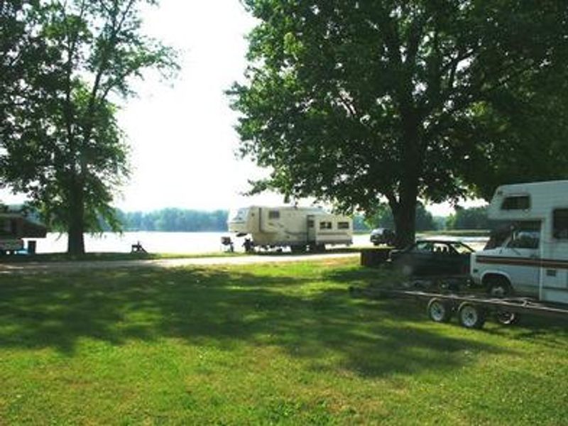 Camping on the river