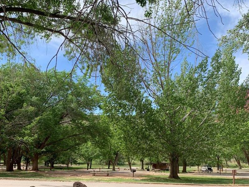 Facing West, Sites 1-18 in Loop A