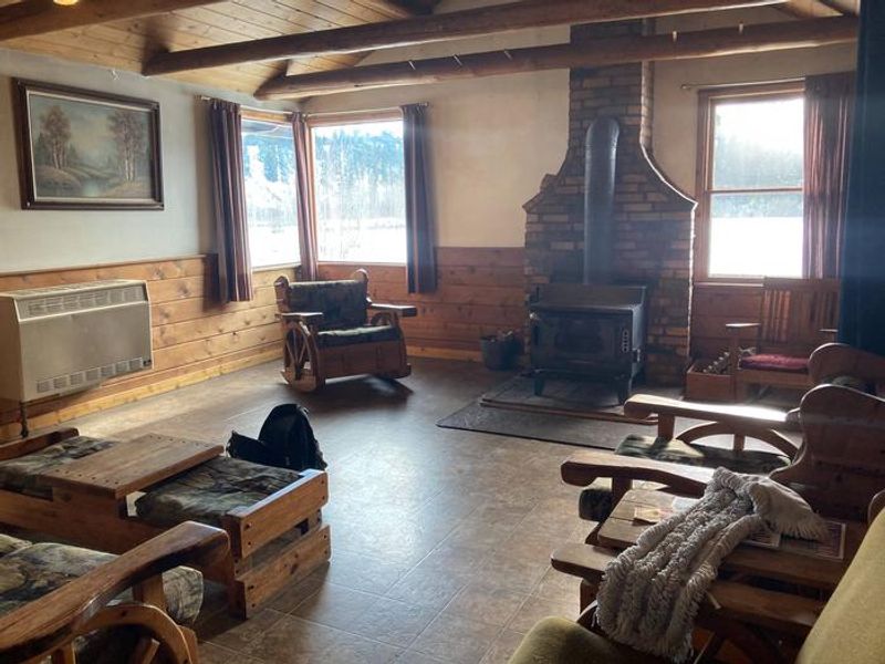 Ben Rover Living Room/Wood Stove Area