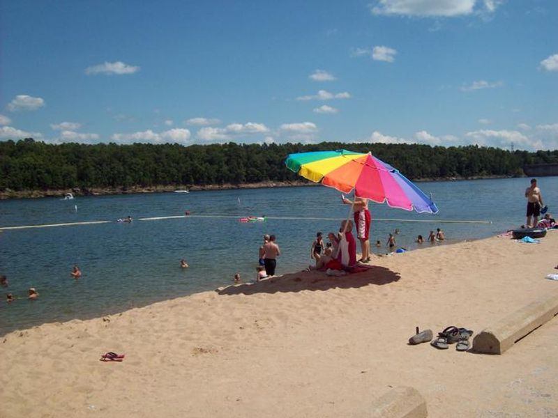 Dam Site Swim Beach