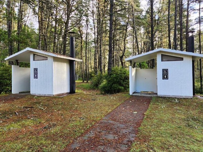 Male and Female restrooms