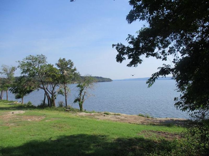 Rocky Point offers great fishing off the bluff.