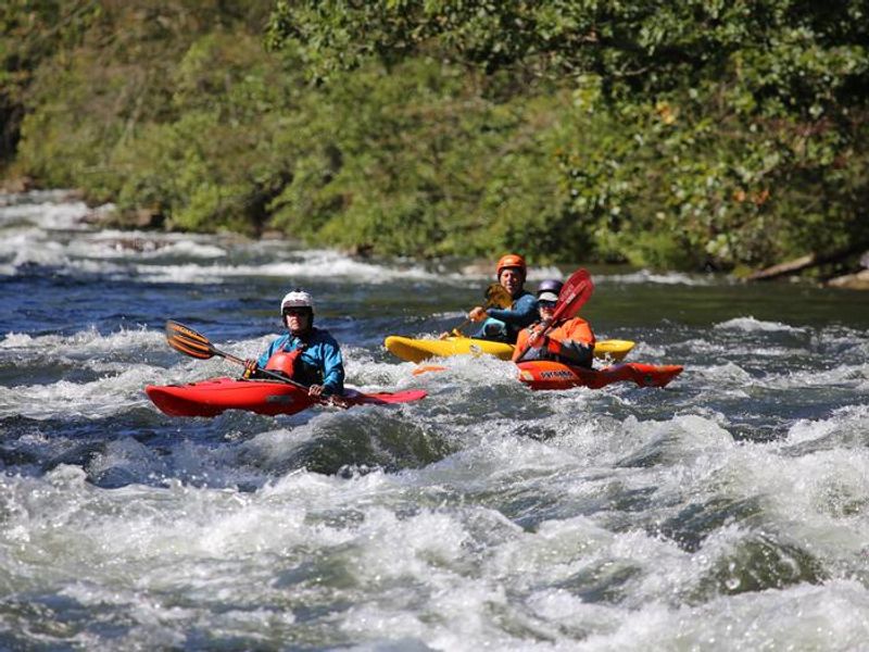 Whitewater rafting. Barnum, WV