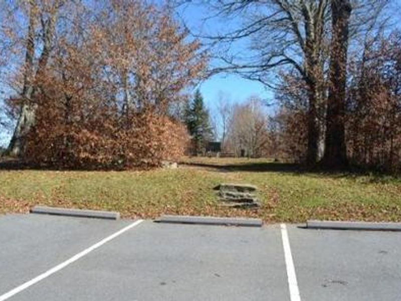 Parking area facing Tent only walk to campsites