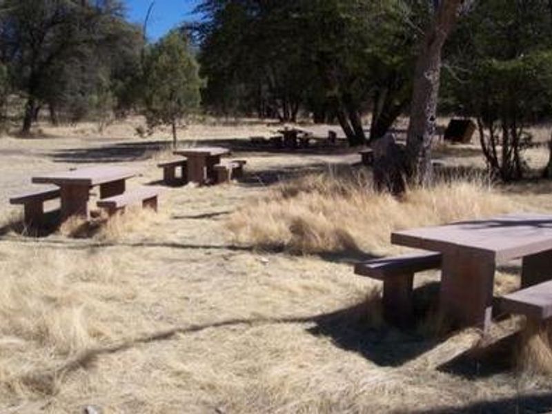 Picnic tables