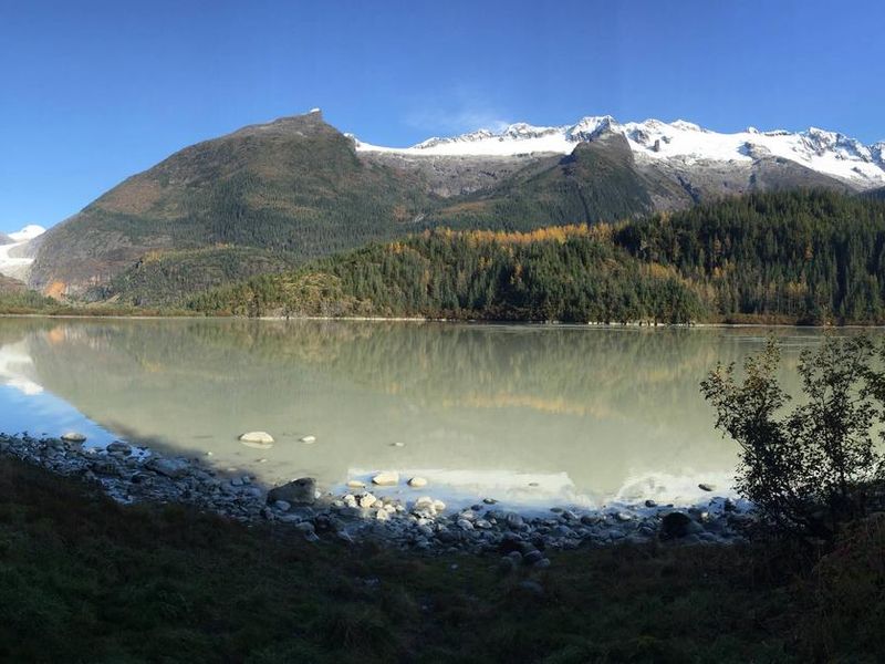 View of Mount Ernest Gruening from front porch
