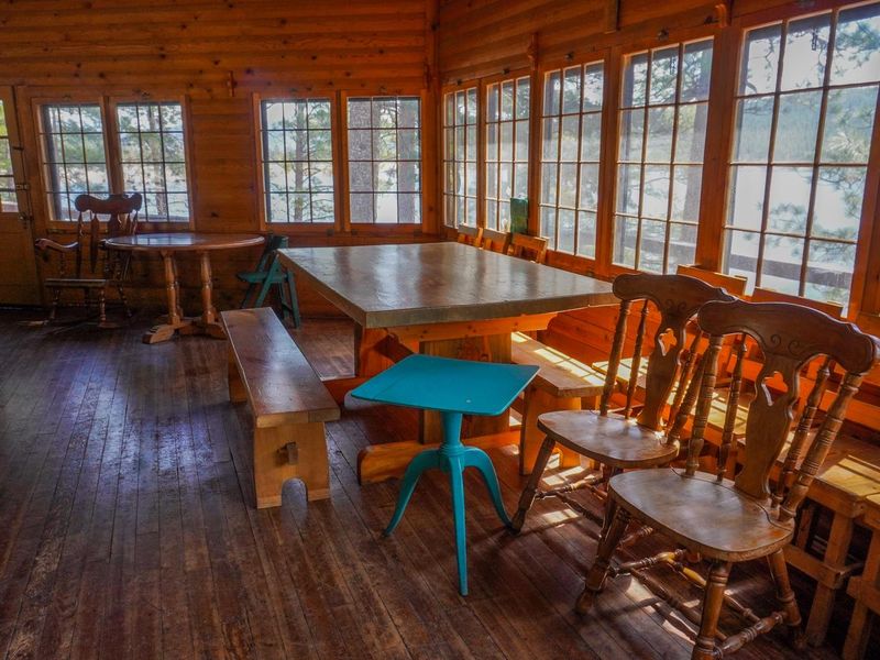 Woods Cabin Tables in Living Room
