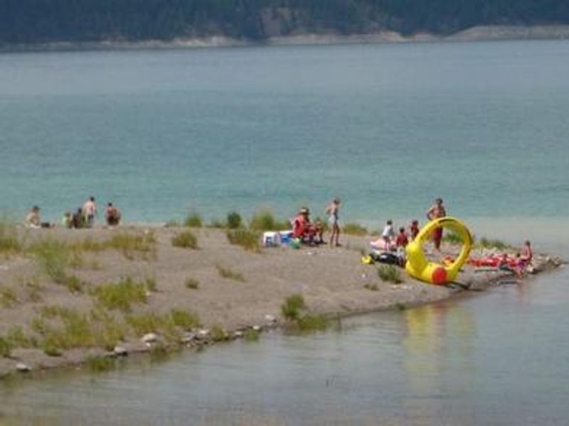 Rexford Bench swimming area