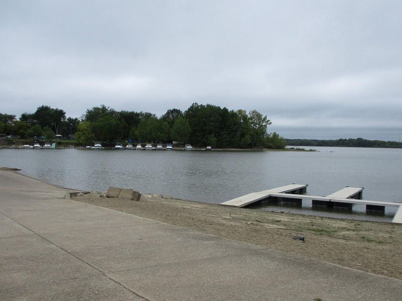 Courtesy Dock at the Mill Creek Campground Boat Launch