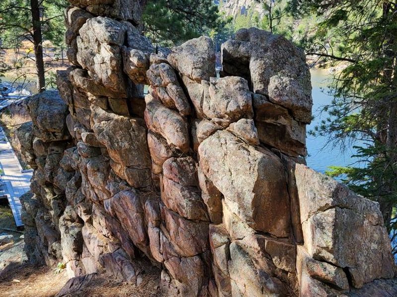 unique rock formation