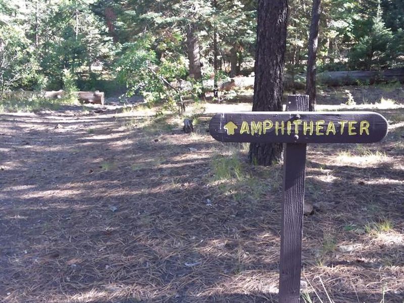 Amphitheater sign.