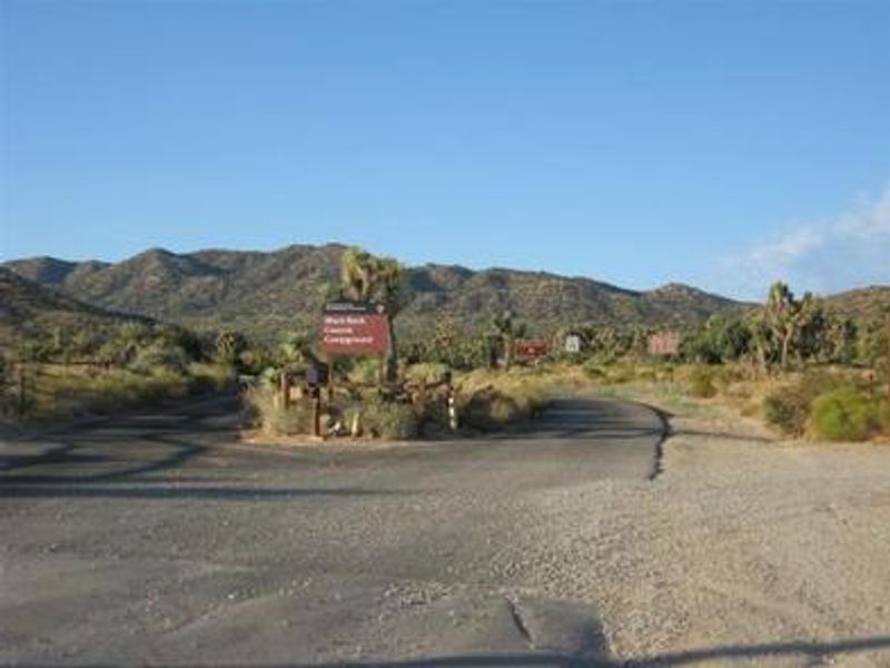 Campground entrance
