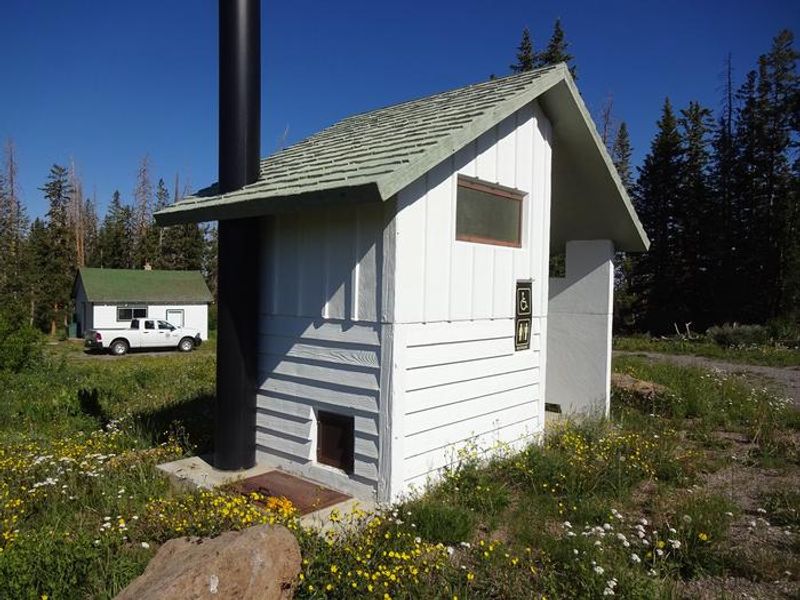 Mt Terrill vault restroom looking west