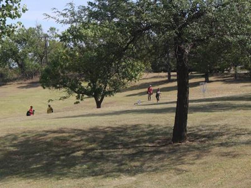 The 9-hole course ties directly into Riverside Park.