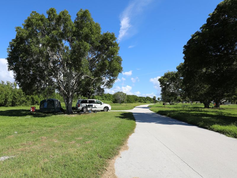 Camping at A Loop in Flamingo Campground