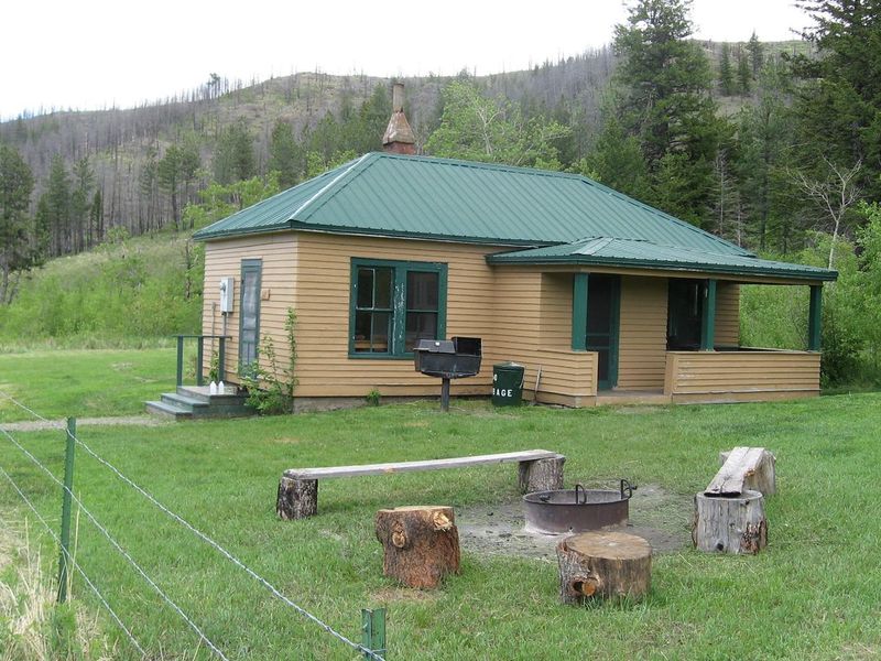 fire ring at West Bridger