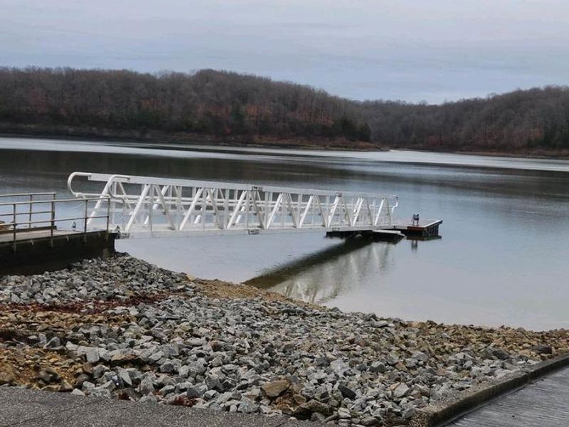 Site 1 Boat Ramp courtesy dock
