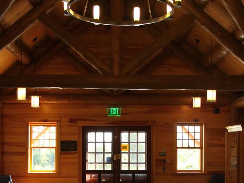Inside Schoodic Woods Ranger Station (Photo 1 of 2)