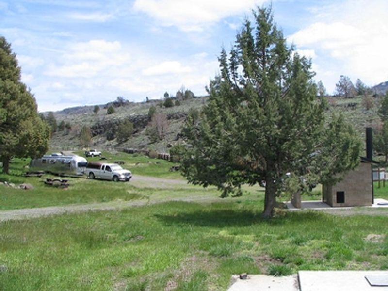 Photo of the Ramhorn Campground located outside of Susanville, Ca within Lassen County.