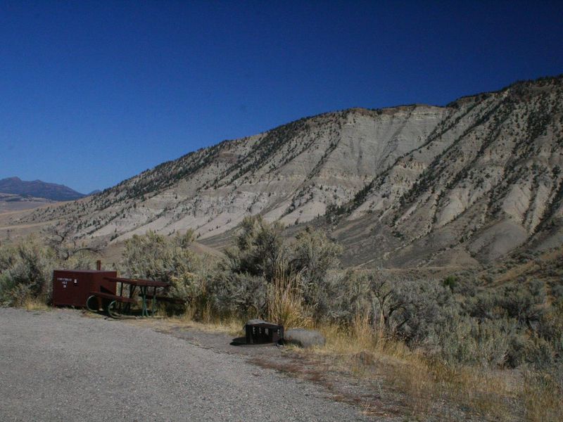 Mammoth Campsite #20 looking north