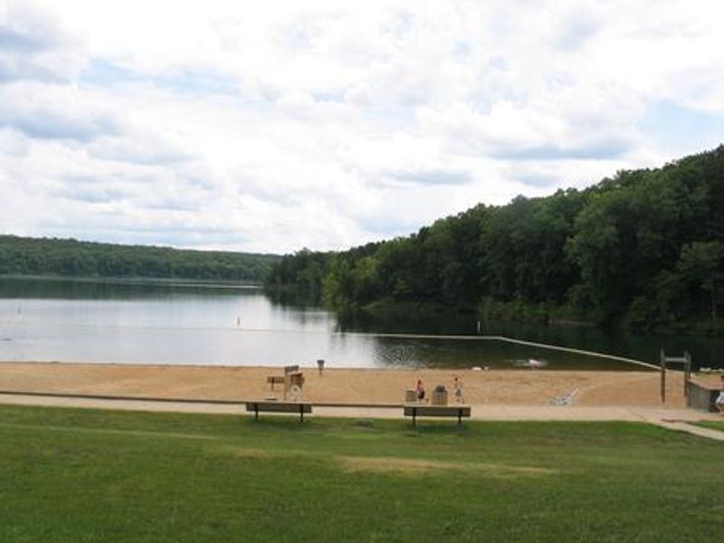 Having fun at the beach.