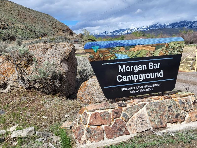 Campground Entry Sign