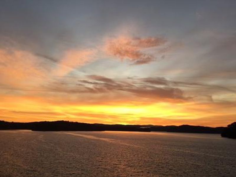 Sunrise over the Lake.