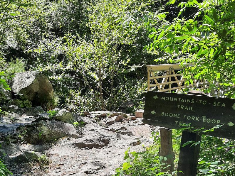 On The Way to Johns River Road Backcountry Camping