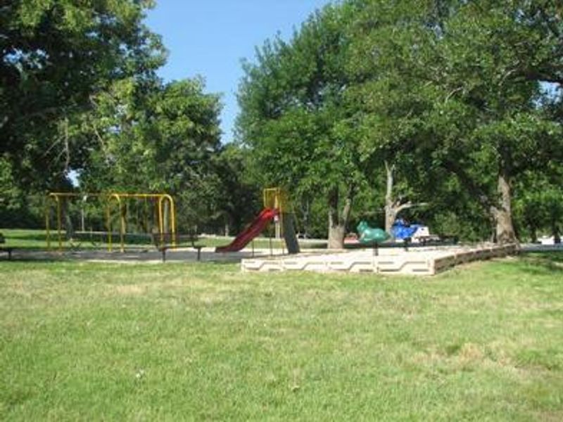 Rocky Point offers a small playground on the east side of the campground.