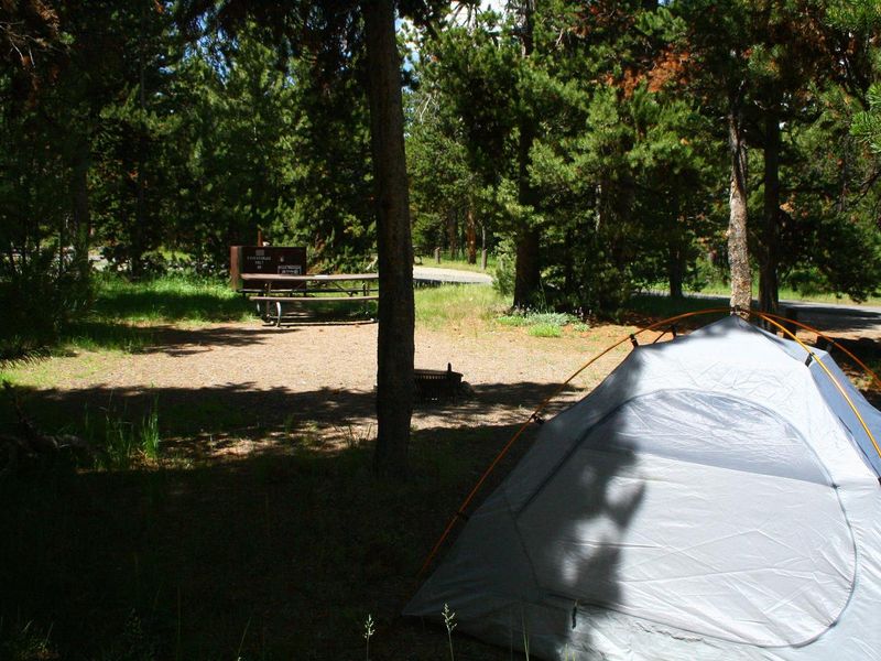Indian Creek Campground site #30