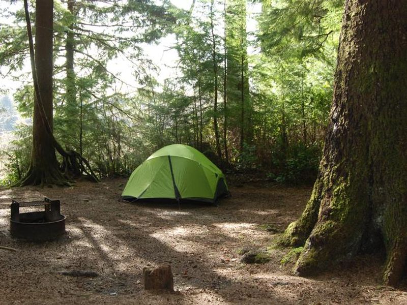 Camping at Staircase