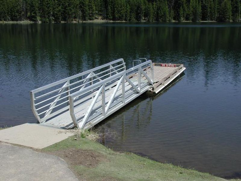 Jubilee Lake Boat Dock