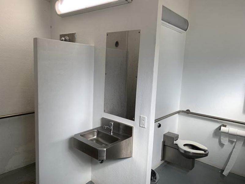 A photo of shower/restroom facility Brush Creek Public Use Area