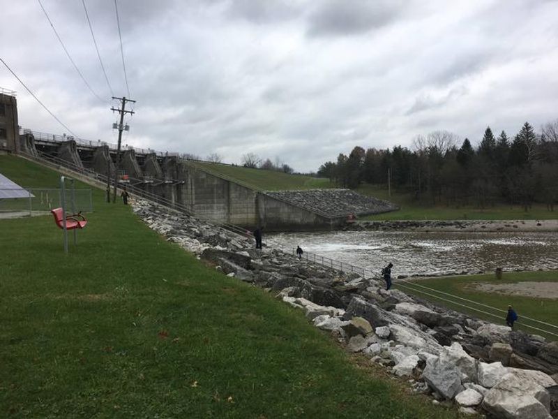 view of Delaware Dam