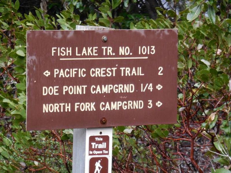 Trail Head Sign 