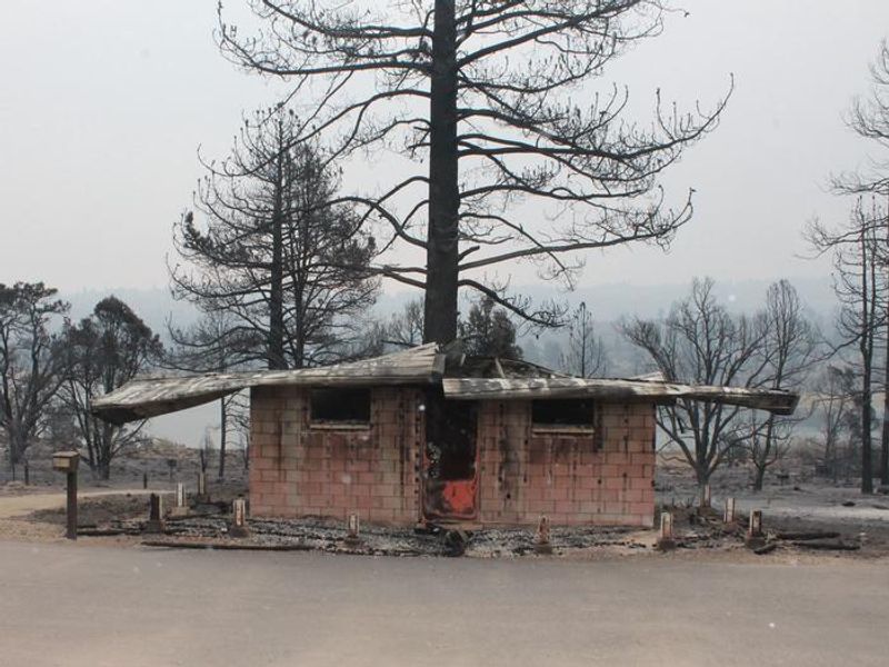 Bathroom at Indian Creek Campground