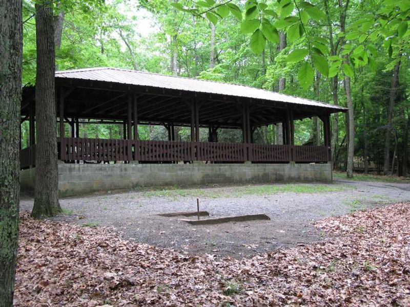 Horseshoe Pit behind Grandview Shelter 4