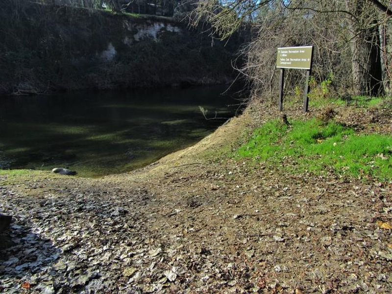Boat launch conveniently located next to the Valley Oak Campground