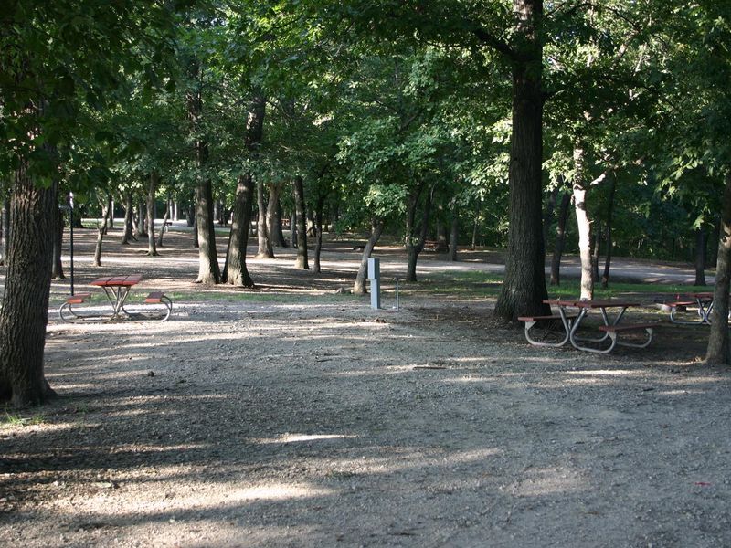 The Bloomington West group campground features 4 electric sites and many additional non-electric sites with all the basic campsite ammenities