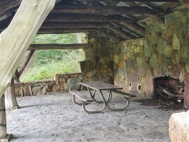 Shelter on the trail