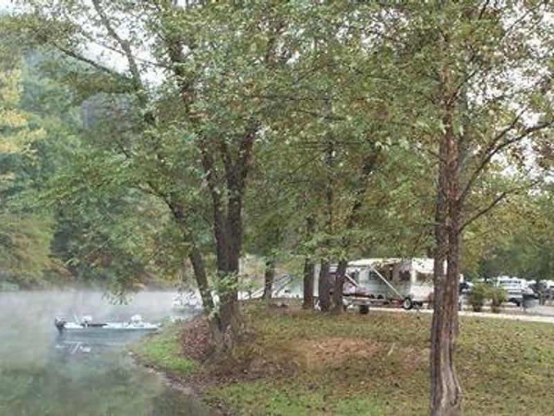 A morning view from our Area 01 pointing towards the first few sights found in our Area 01 to our Overflow Area.