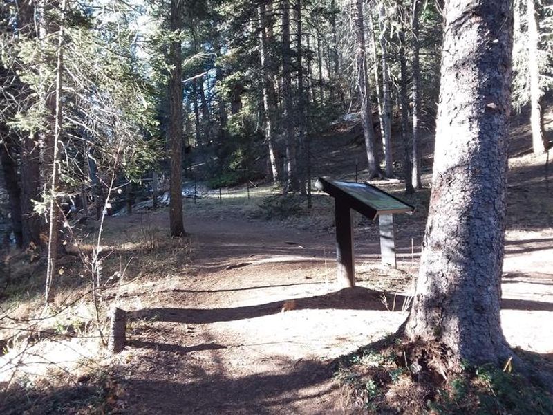 Site trail for Santa Barbara Campground