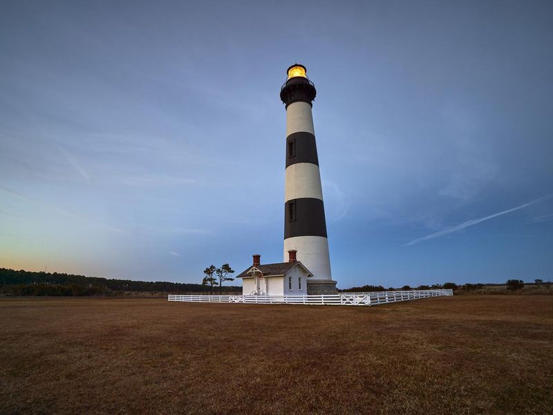 View of the Bodie Island Lighthouse
