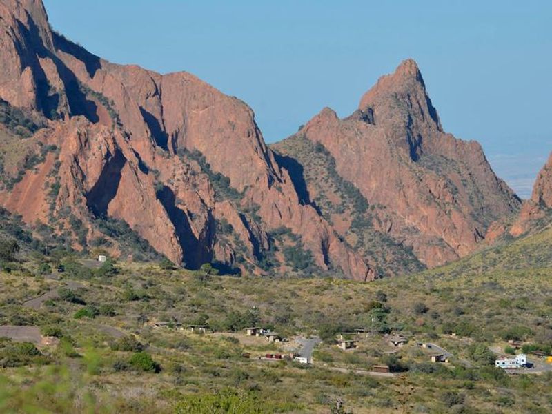 Group campground view from a distance